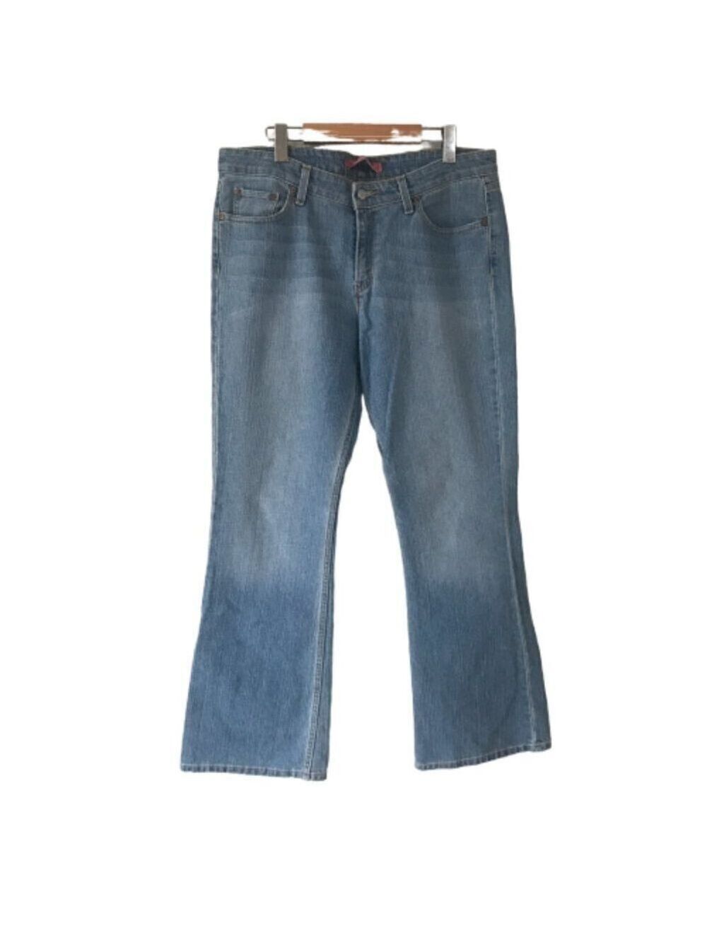 Women's Levi’s 518 Super Low Blue Bootcut Jeans